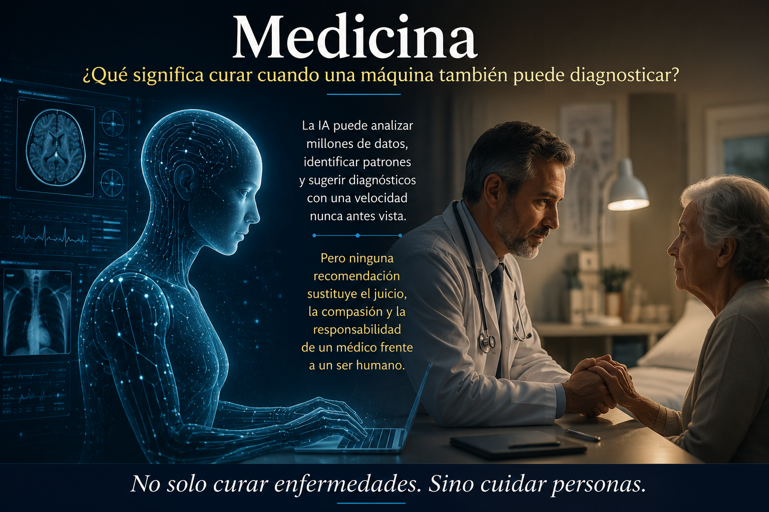 ¿Qué parte profundamente humana de la Medicina empieza a tensionarse con la IA?