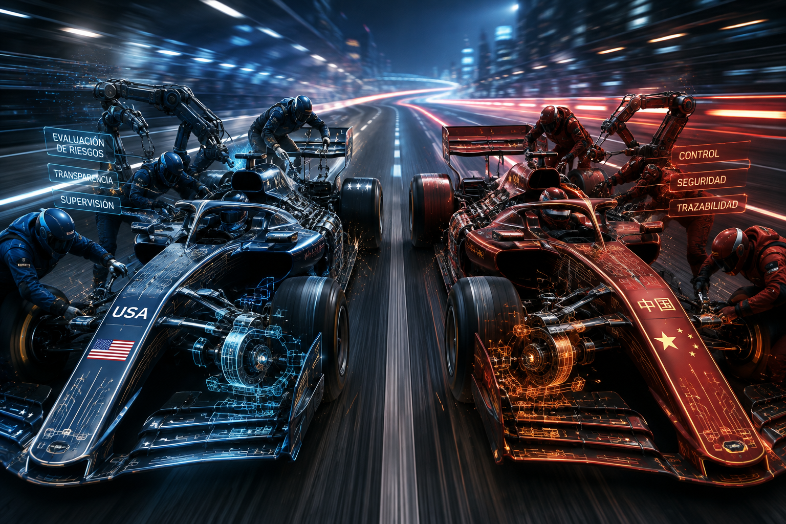 La carrera dentro de la carrera