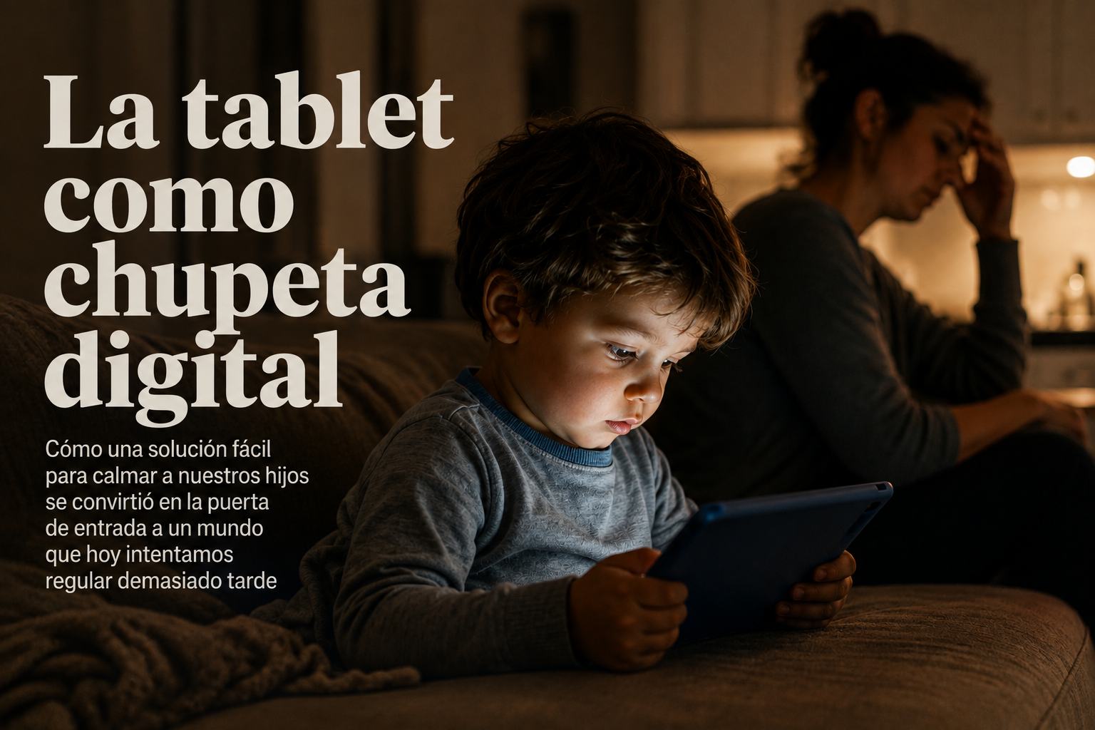 La tablet como chupeta digital